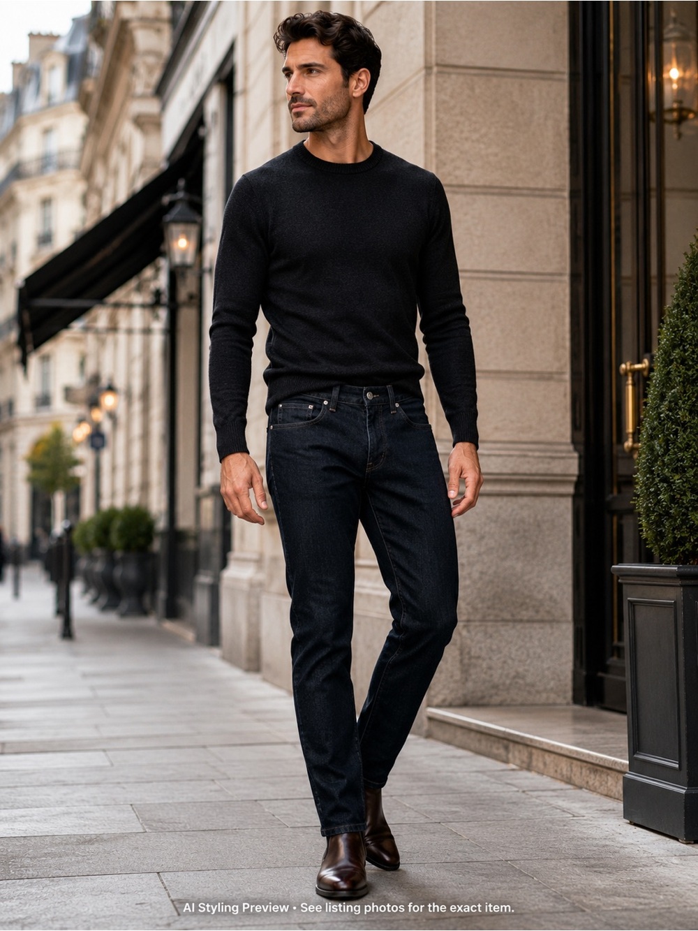 Fidelity Denim Torino Men’s 29 Dark Indigo Slim Fit Stretch Jeans 29.5” Inseam